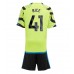 Billige Arsenal Declan Rice #41 Børnetøj Udebanetrøje til baby 2023-24 Kortærmet (+ korte bukser)
